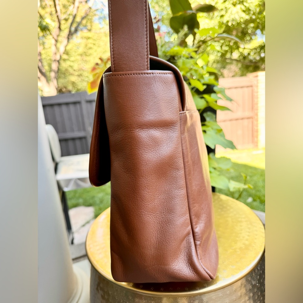 Vintage Coach #4164 Bedford Flap Messenger Bag - Picture 9 of 11